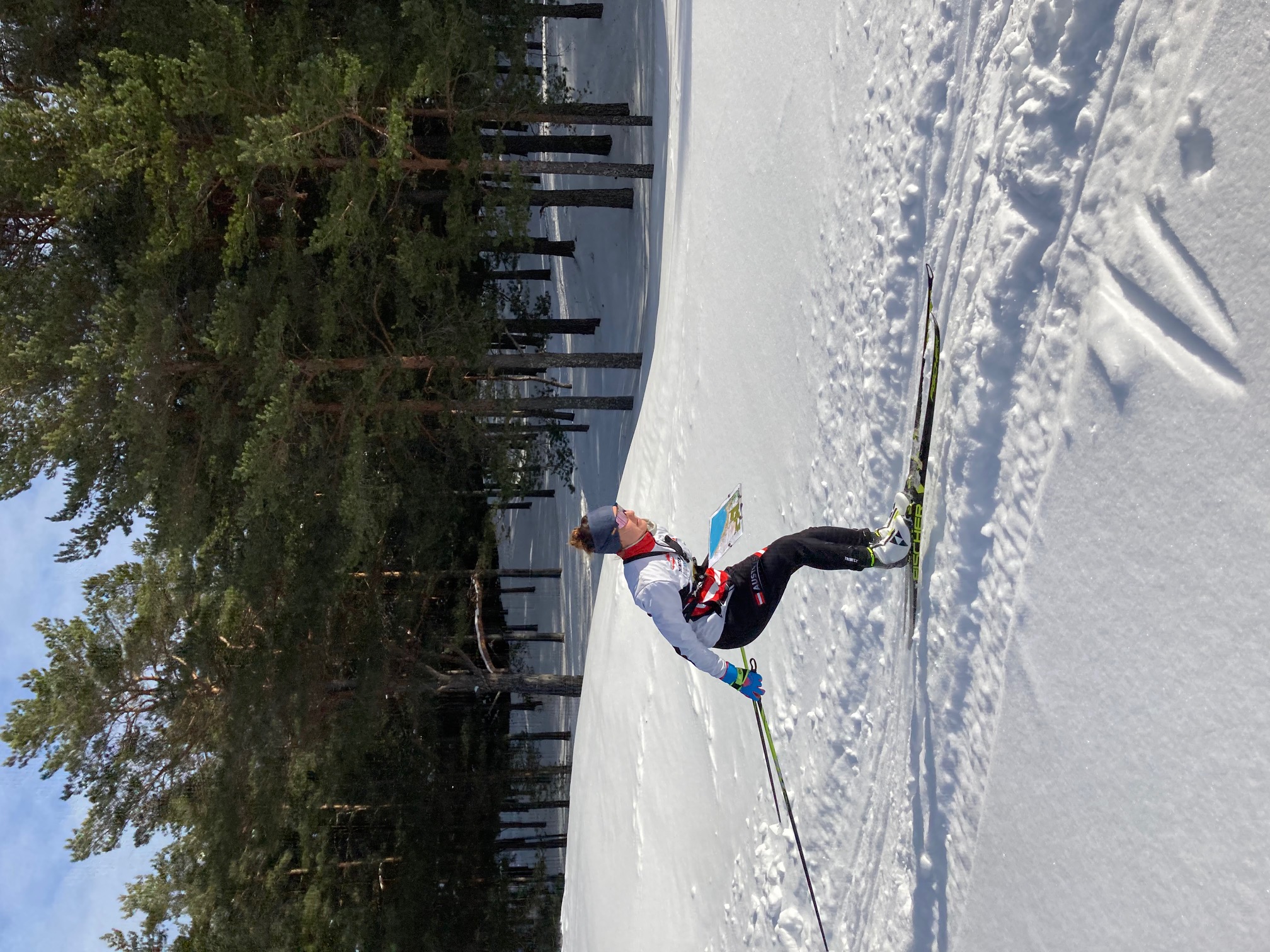 Antonia beim Training