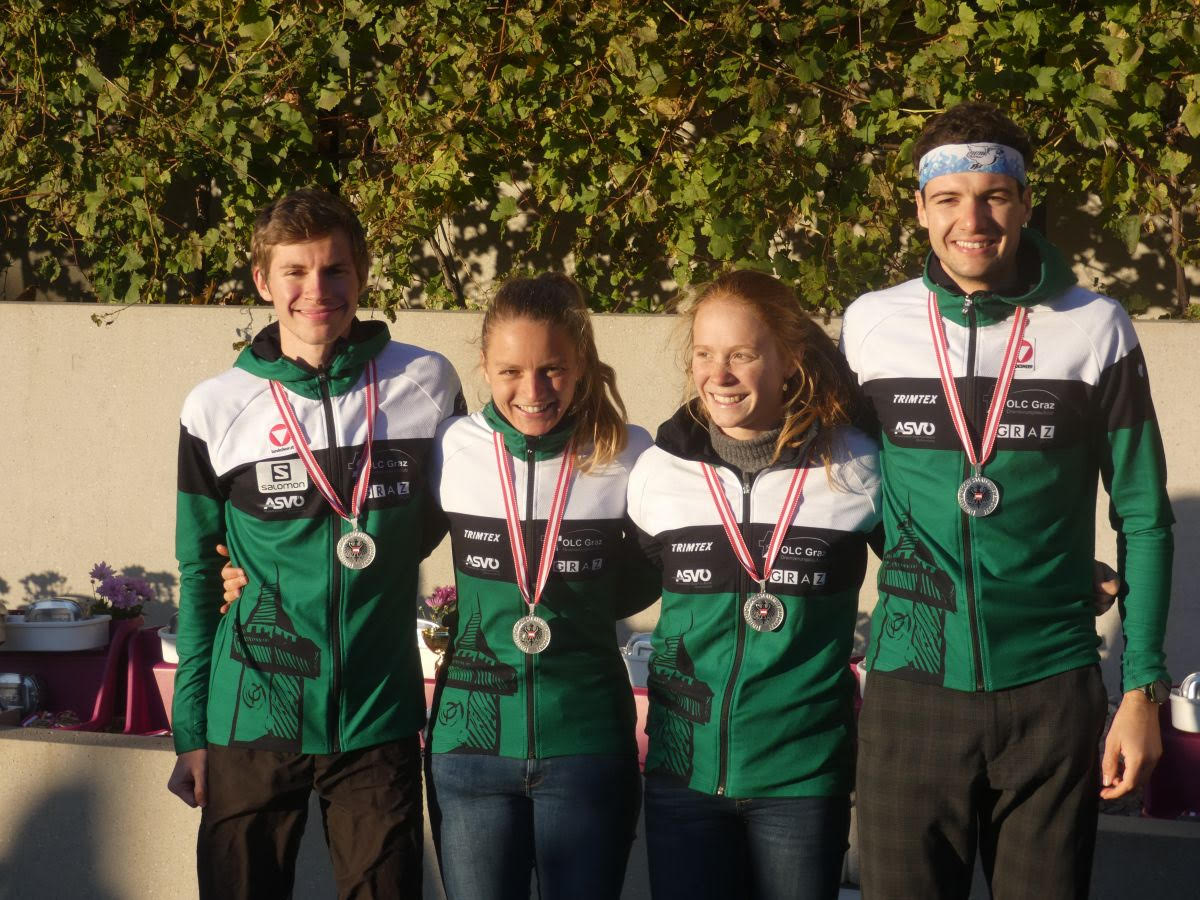 Sieger Mixed Sprint Staffel 2017 (Matthias,Johanna,Laura,Mathias)