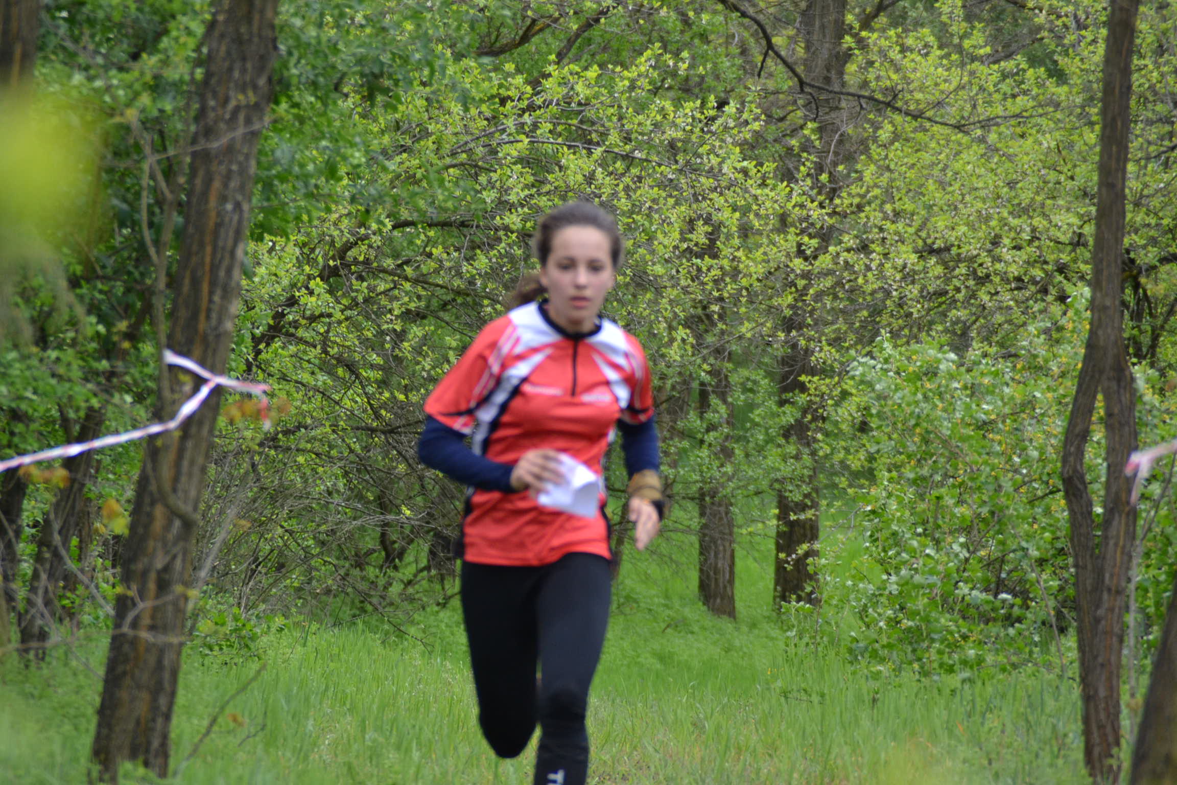 Zielsprint bei der Abschlussstaffel von Elena Zeiner