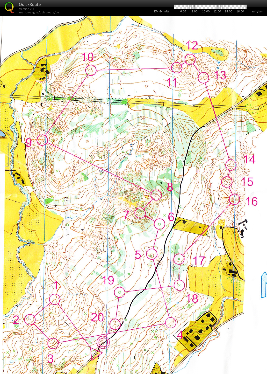 Höhenlinien-Training (27-01-2017)