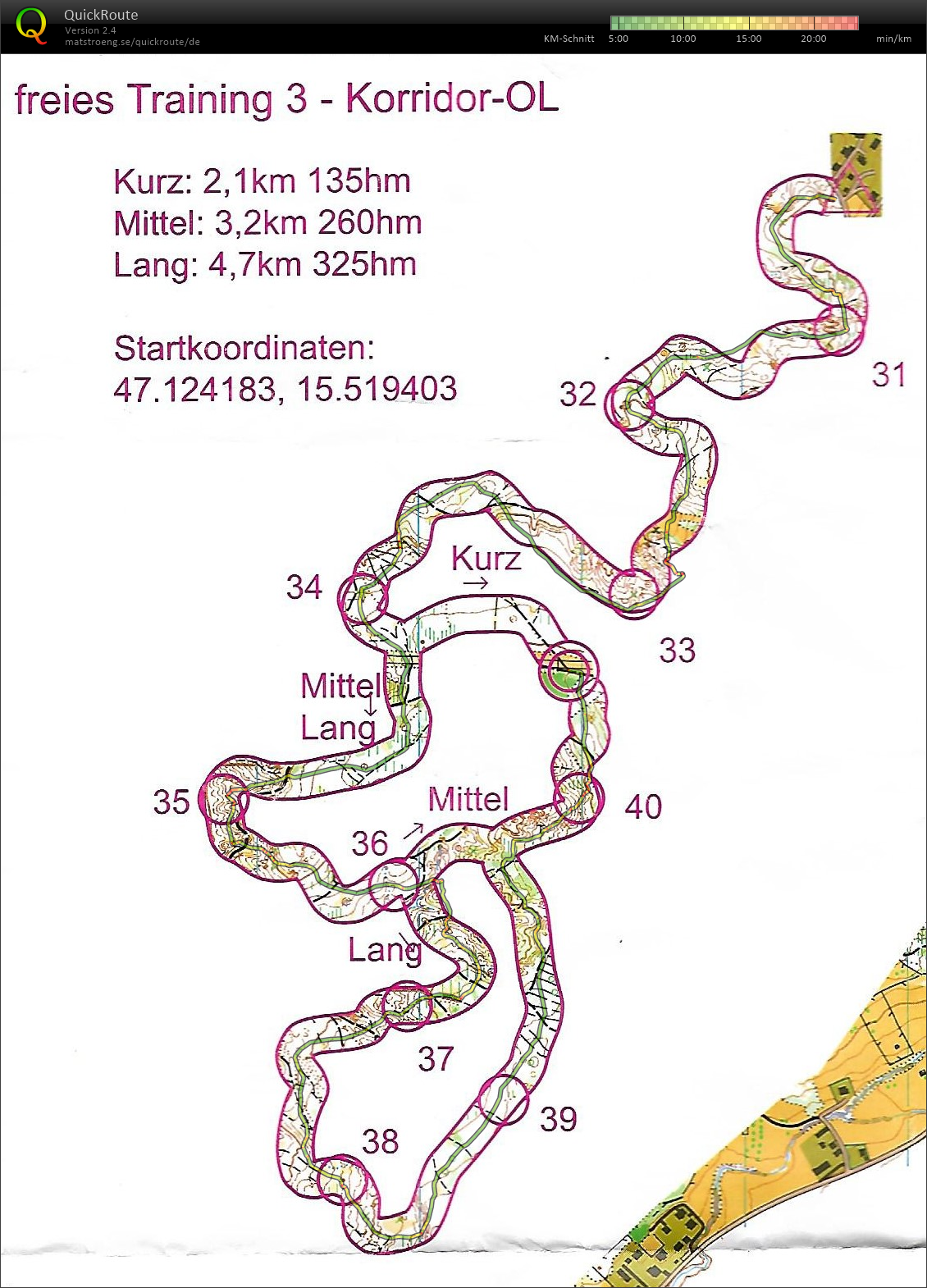 Korridor-Training (14/01/2018)