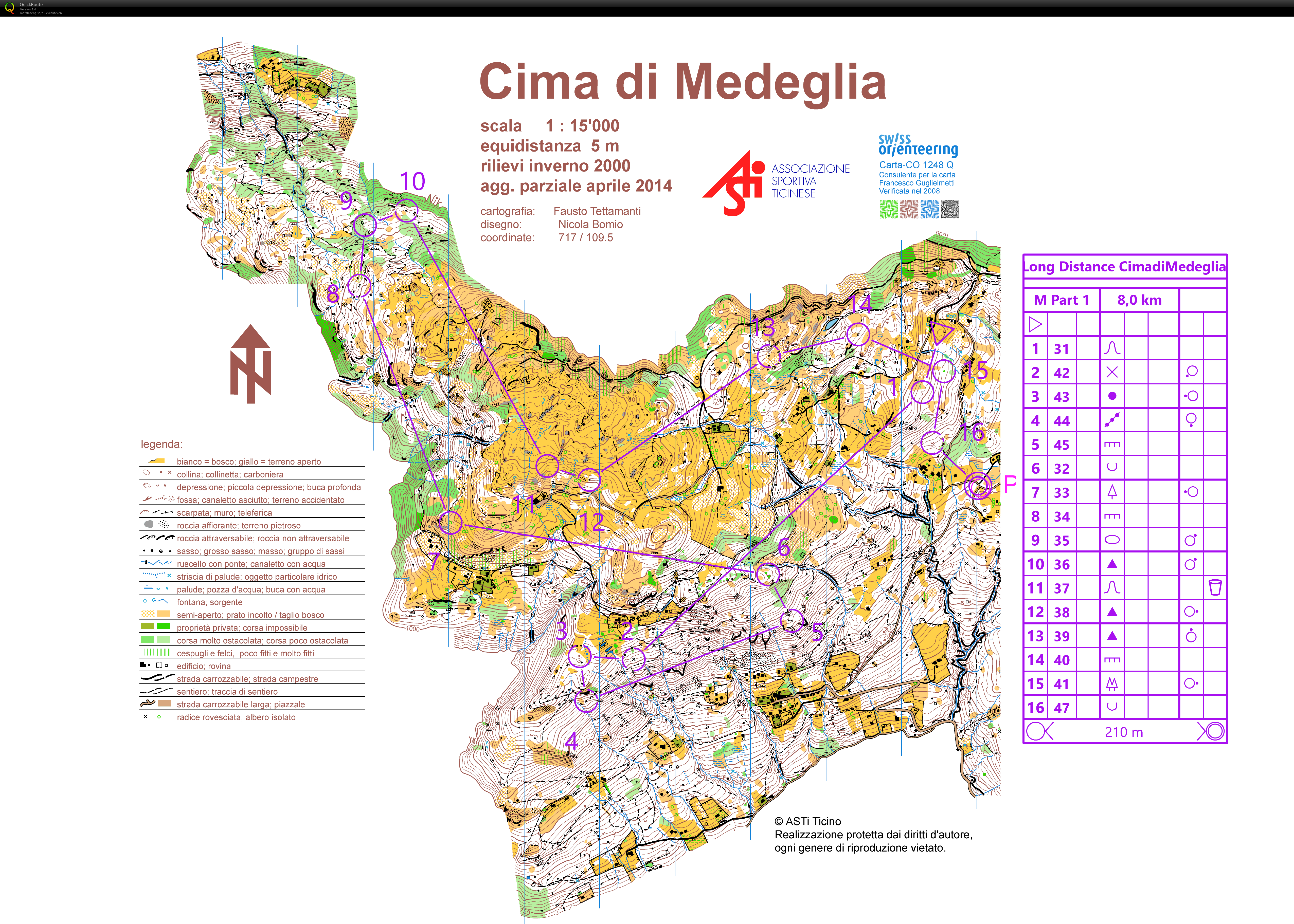 Cima Di Medeglia Longdistance Men EOC TL #1 (24/03/2018)