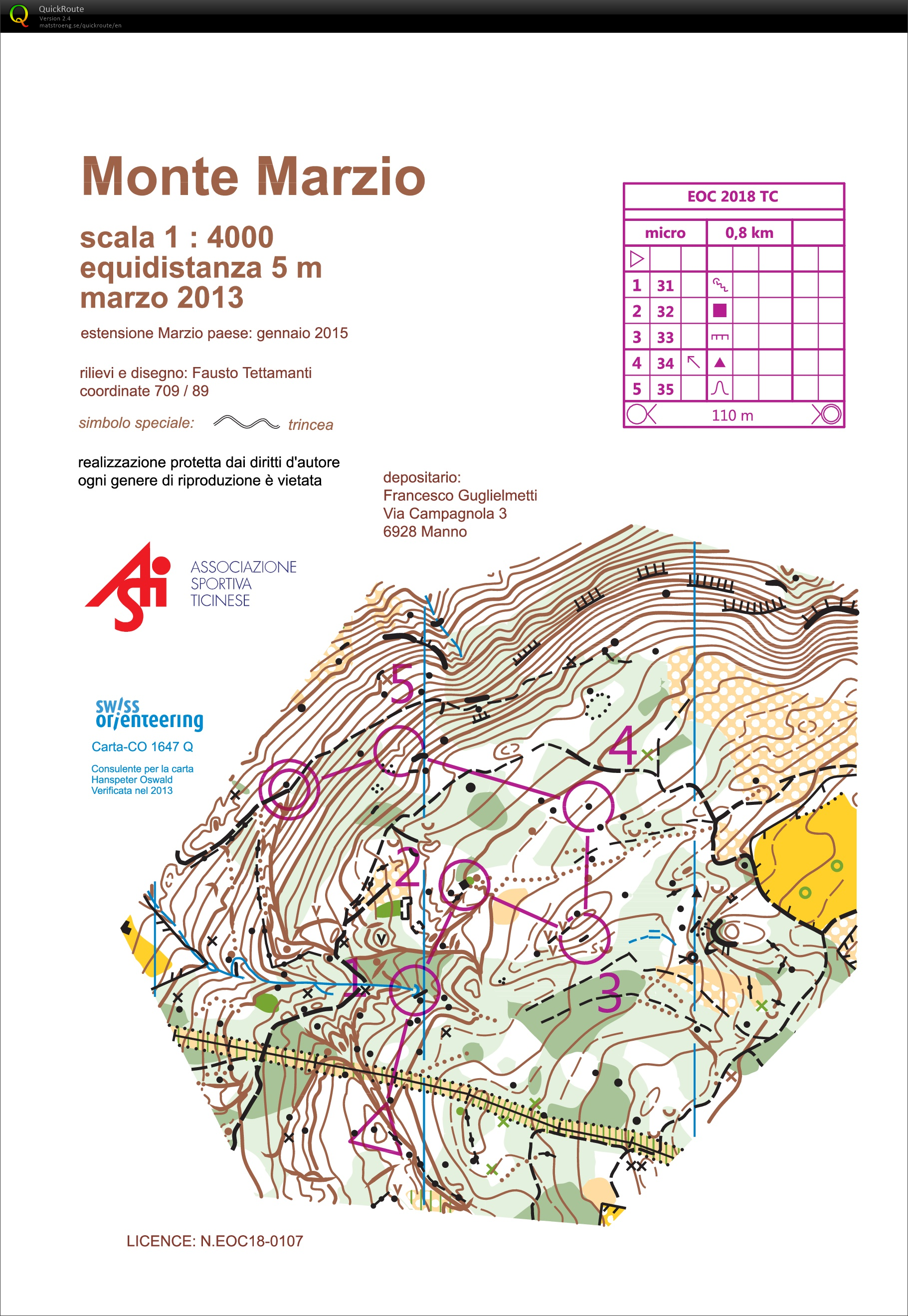 Monte Marzio Micro  (24/03/2018)