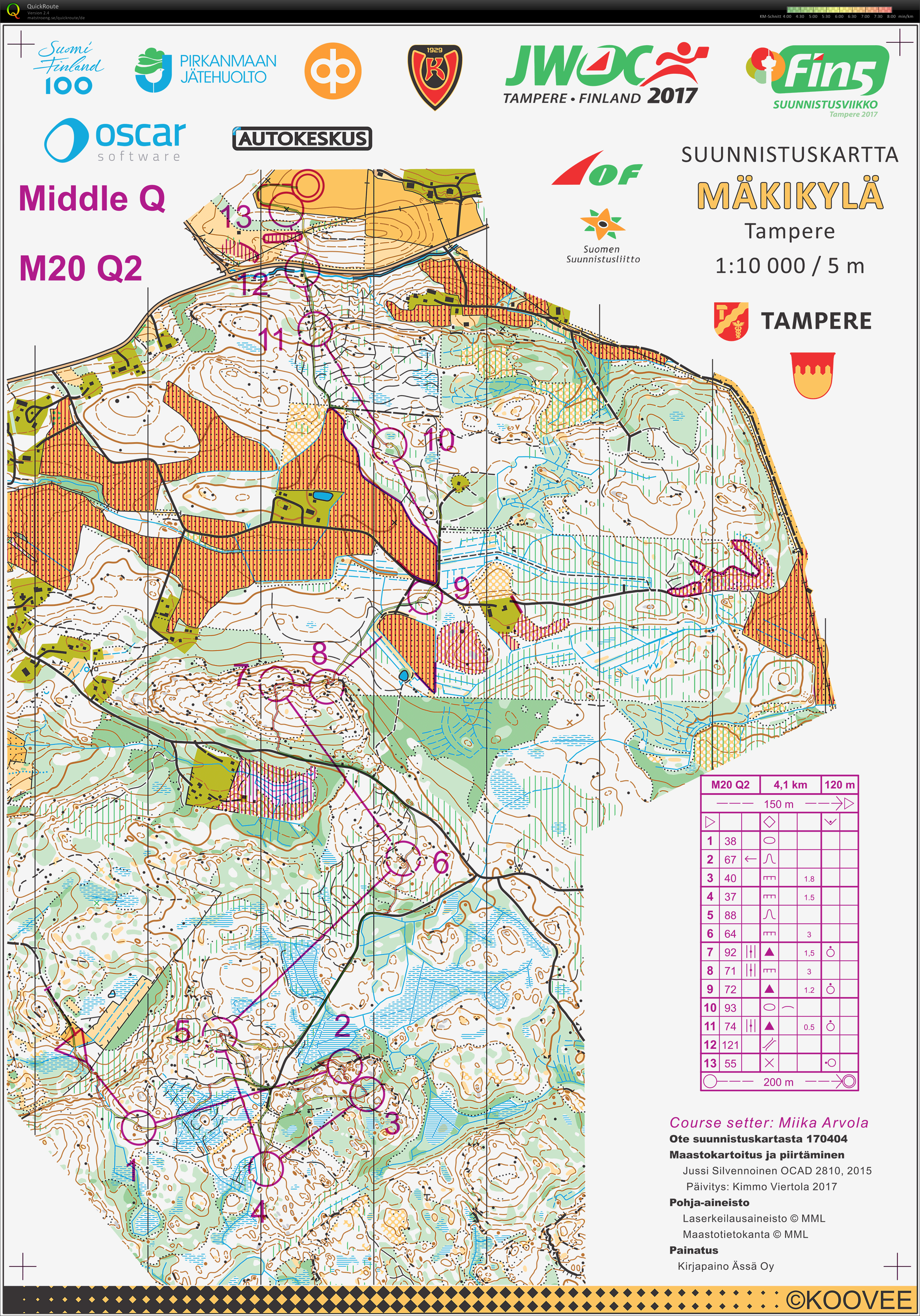 JWOC Middle Qualification (10.07.2017)