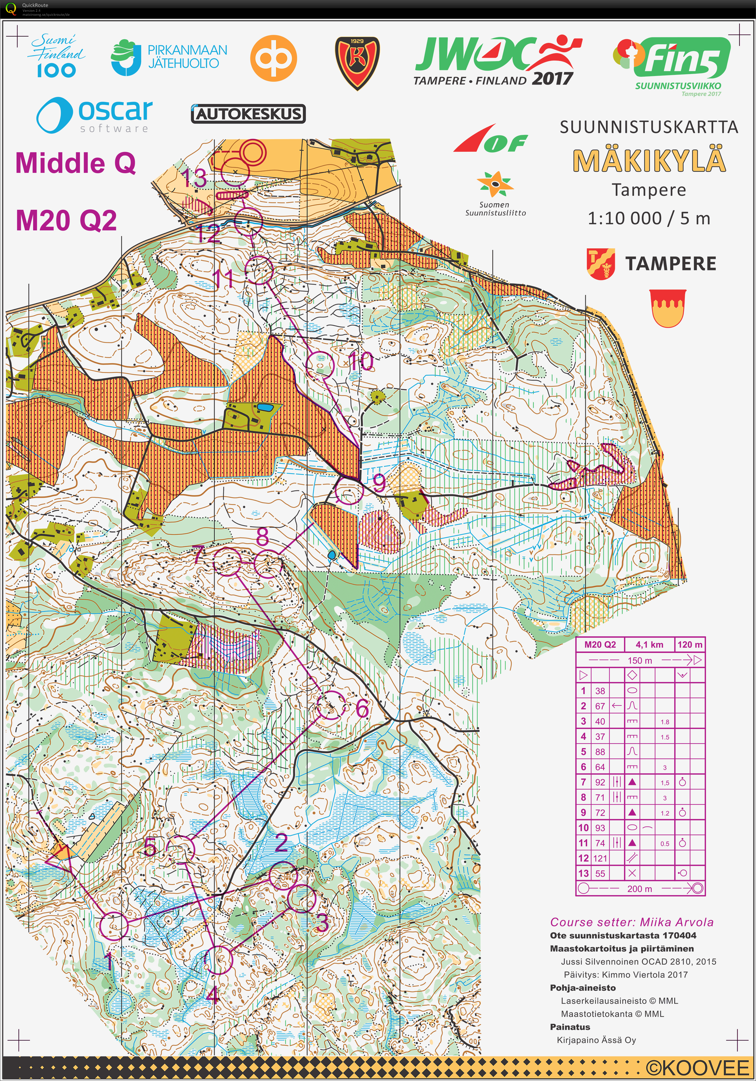 JWOC Middle Qualification (2017-07-10)