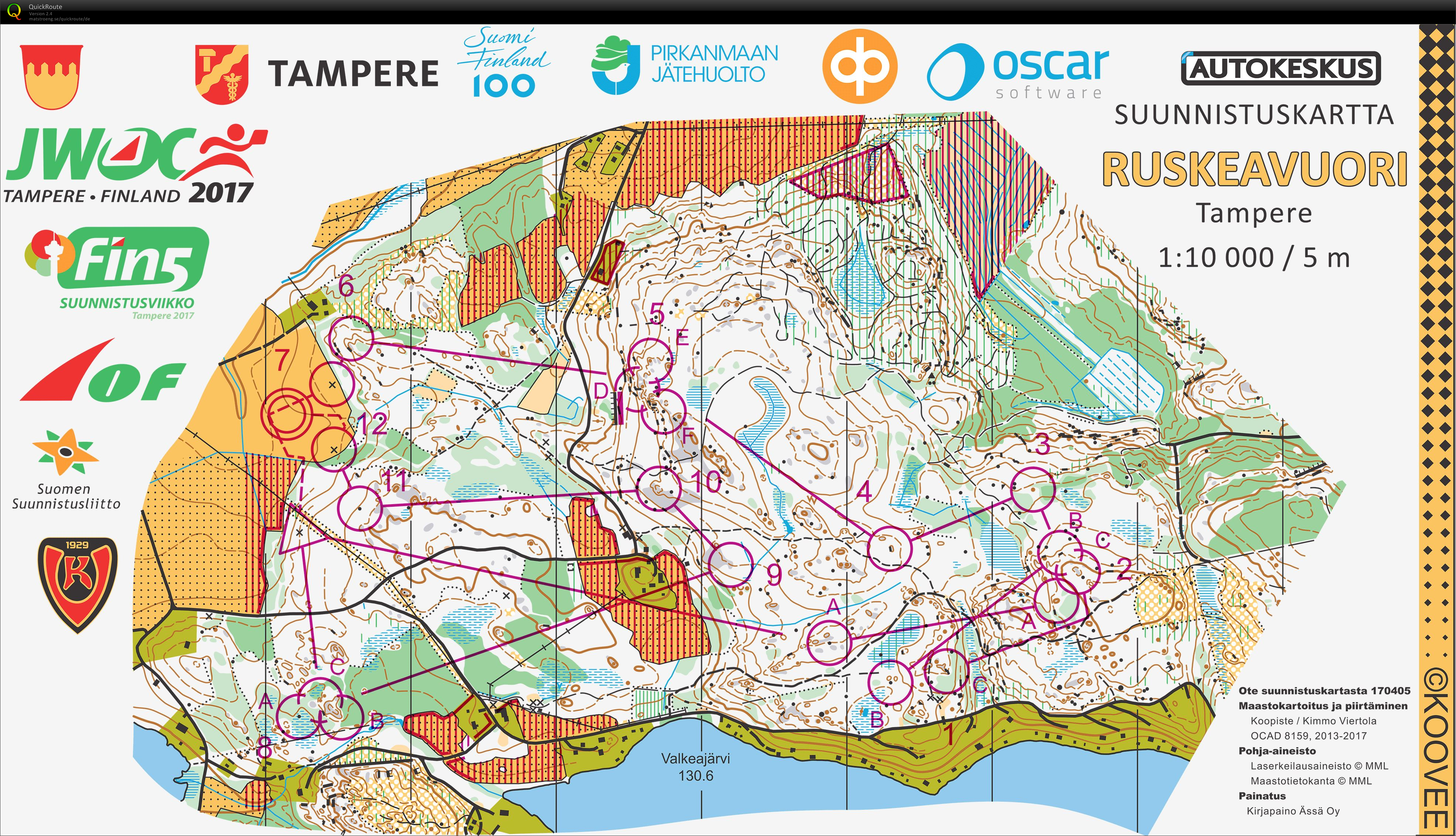 JWOC Relay (15-07-2017)